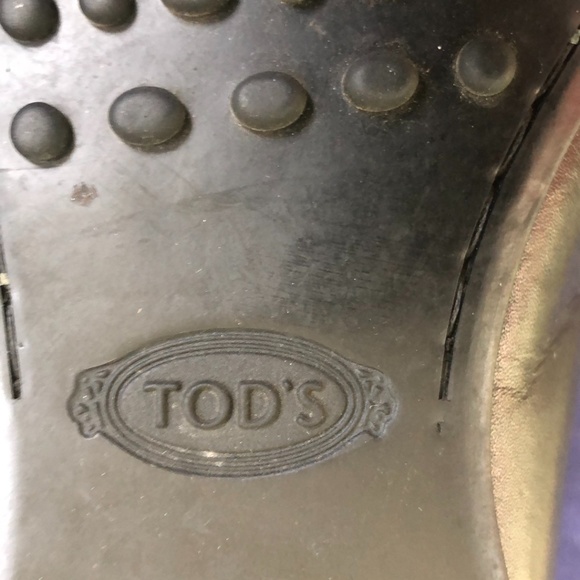 Tods Authentic Black Loafers Sz 7A main image 10